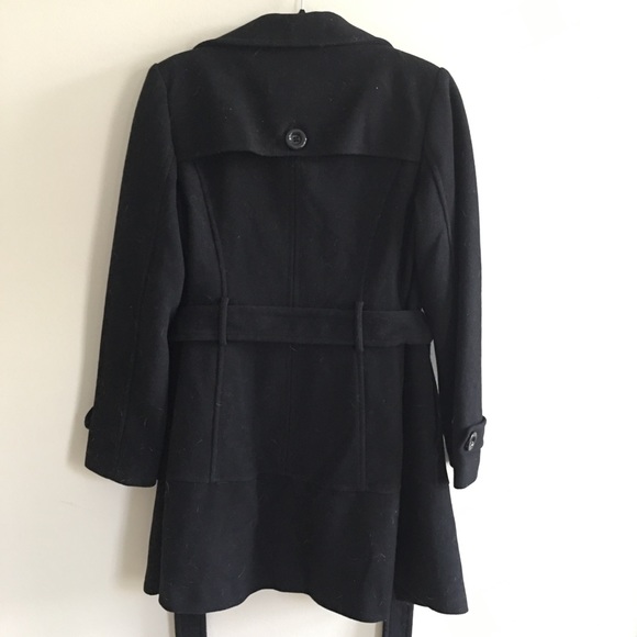 SOLD: Kenneth Cole Reaction Wool Trench - Picture 2 of 3